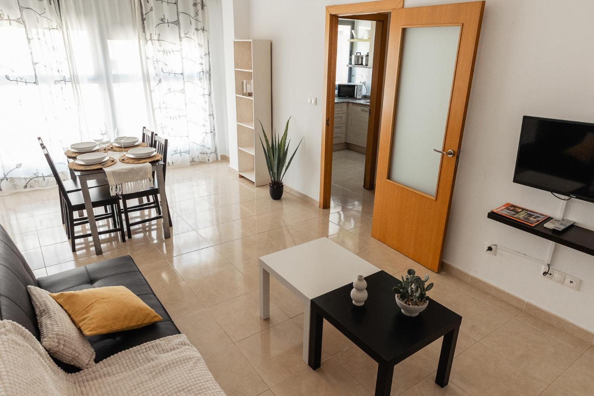 La Parreta Centro Appartement Vinarós Kamer foto
