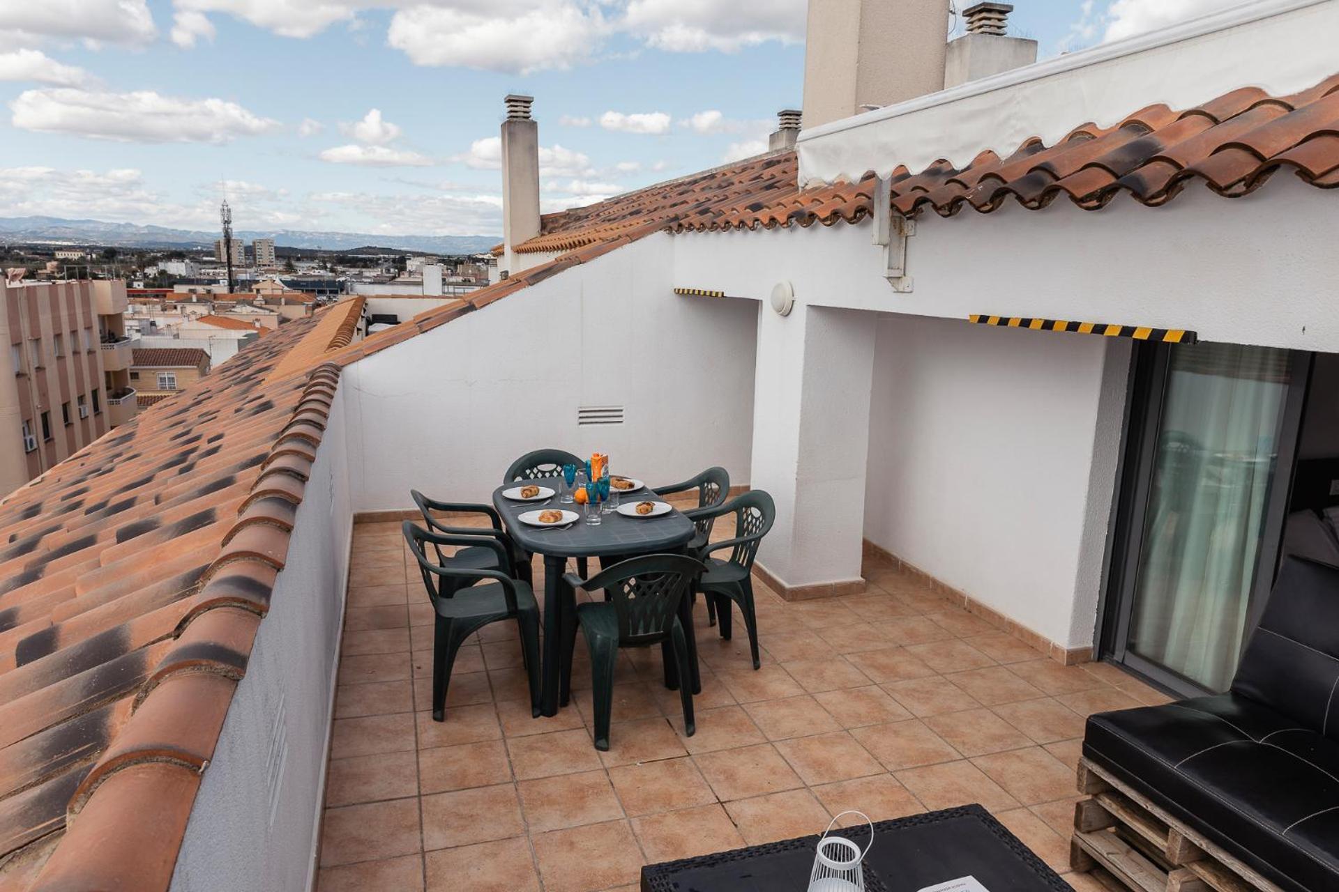 La Parreta Centro Appartement Vinarós Kamer foto