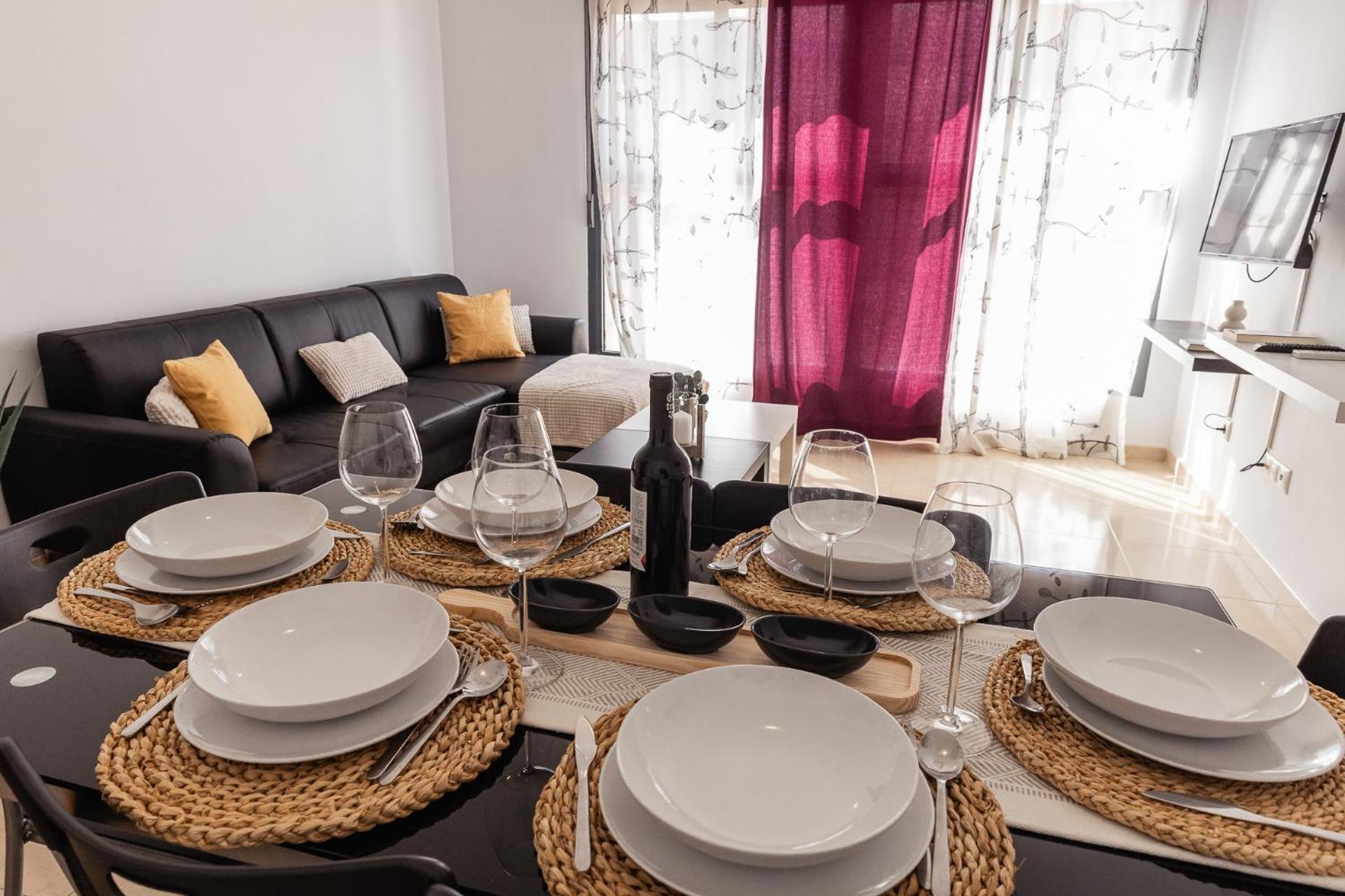 La Parreta Centro Appartement Vinarós Kamer foto